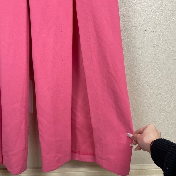 Trina Turk Short Sleeve V-Neck Jumpsuit‎ Size 8 Women - Picture 8 of 14